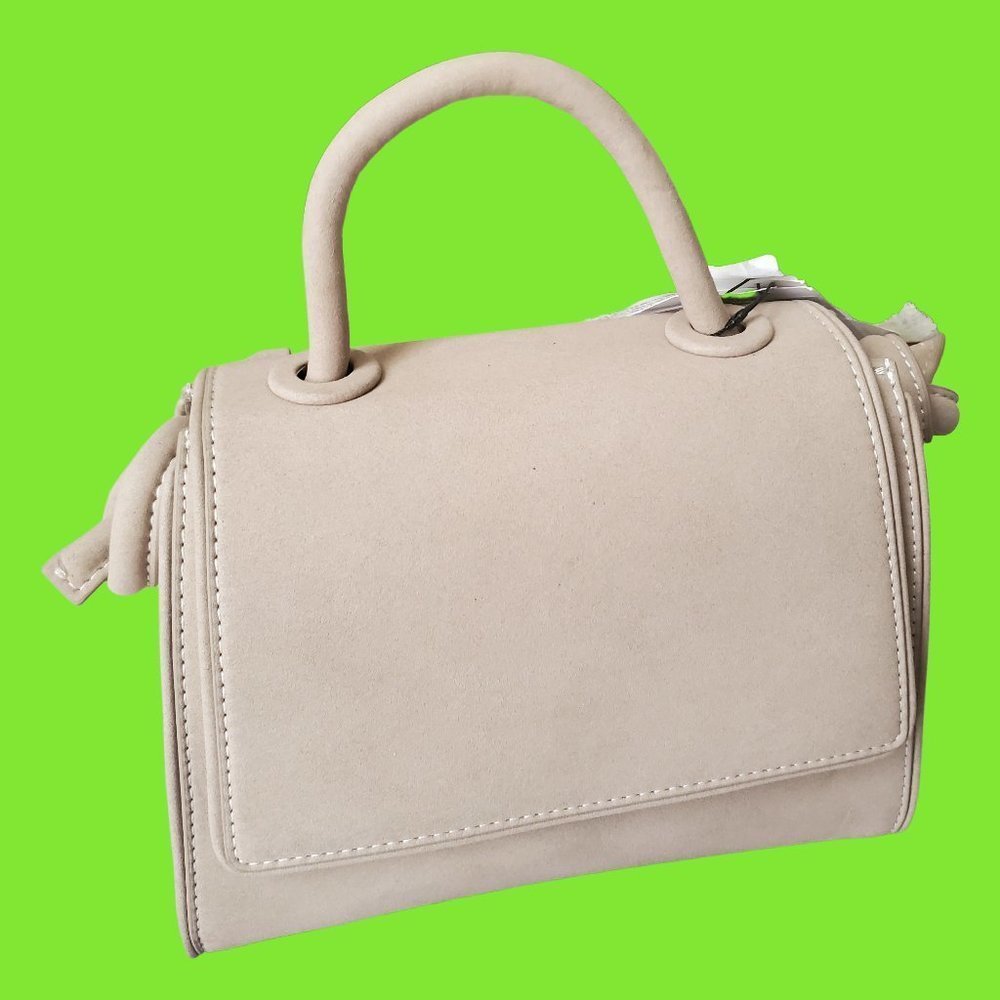 VASIC Bee Mini Faux Suede Shoulder Bag